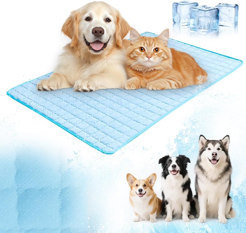 🐶❄️ Dog Cooling Mat – Summer Relief