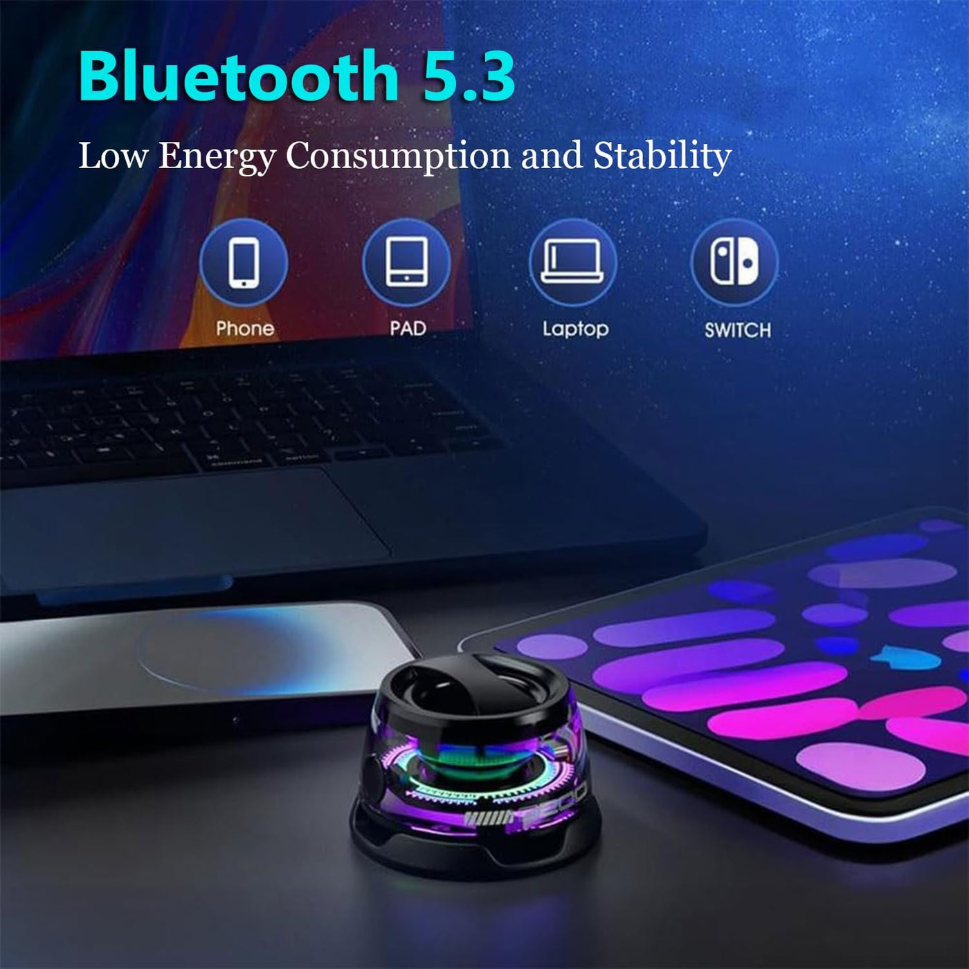 G200 RGB Magnetic Speaker 🔊✨