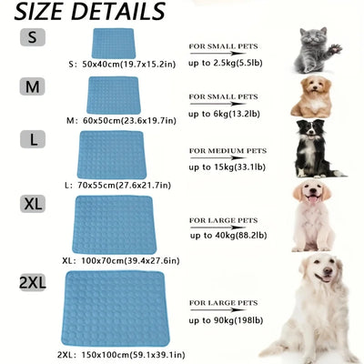 🐶❄️ Dog Cooling Mat – Summer Relief