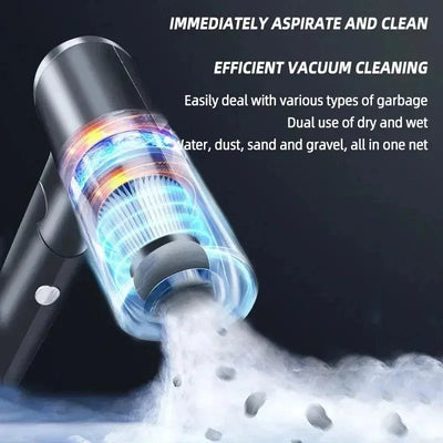 🚗 120W Cordless Car Vacuum Cleaner 💨