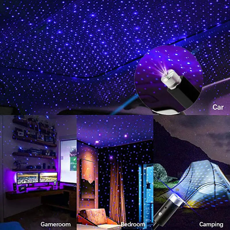 🌌 Galaxy USB Star Light Projector