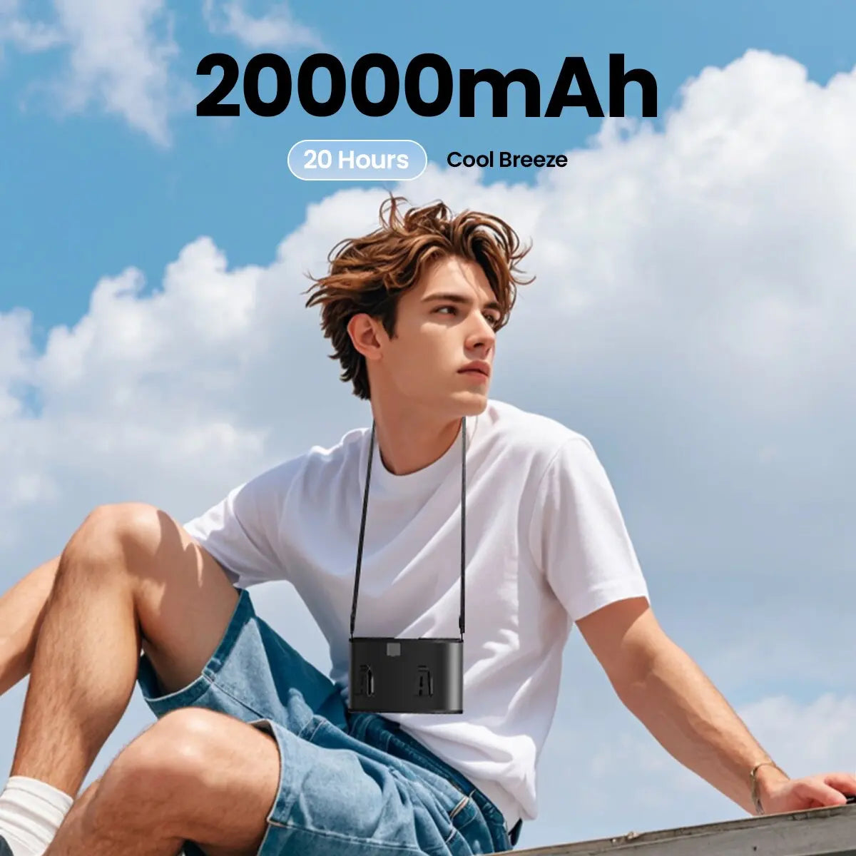 ColdSky Waist Fan 🔋❄️ | 10-Speed Cool