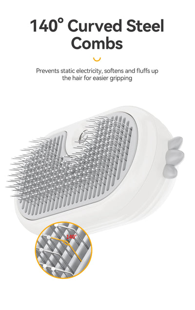 🐾 Pet Steam Comb – Shed & Shine Tool