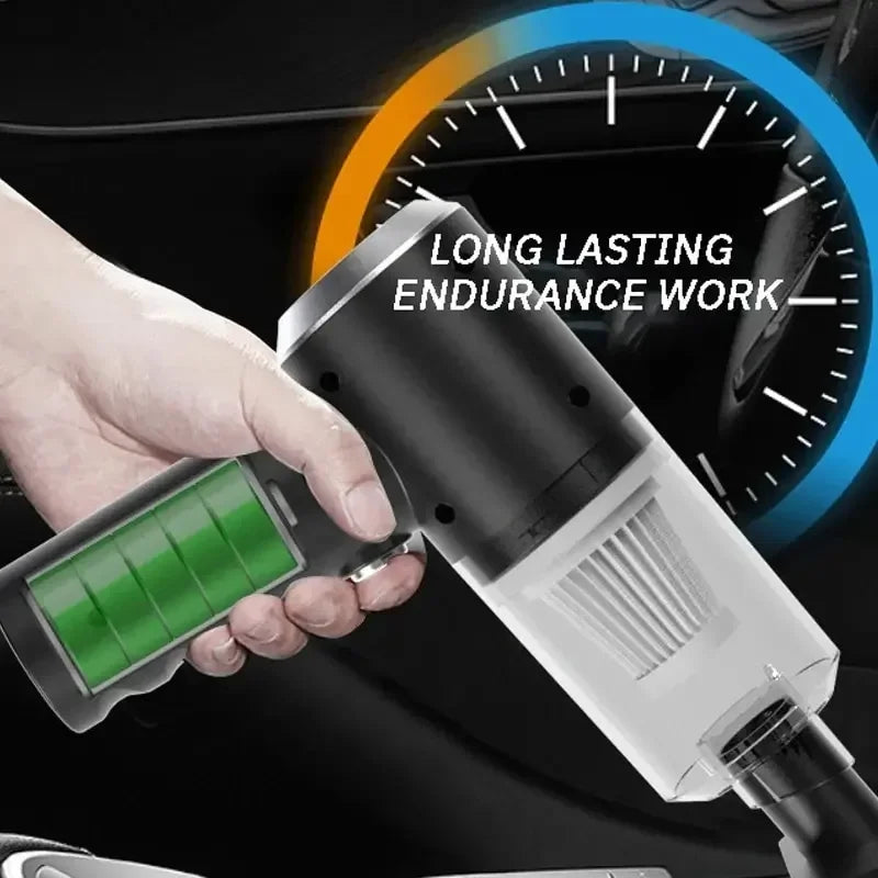 🚗 120W Cordless Car Vacuum Cleaner 💨