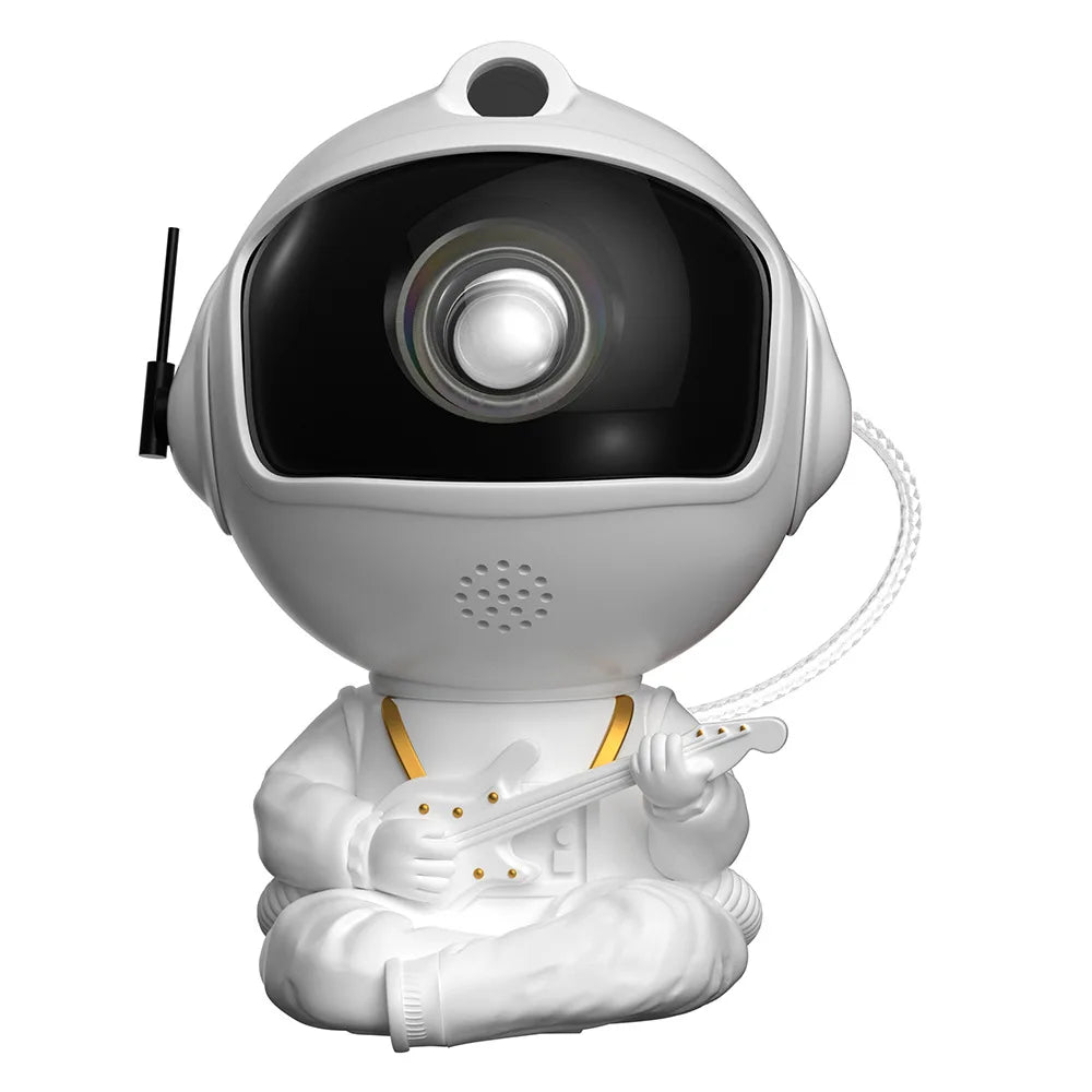 Astronaut Galaxy Projector Night Light – LED Starry Sky & Nebula Lamp for Bedroom, Kids & Home Decor