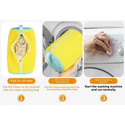 👟 Washable Shoe Laundry Bag 🧼