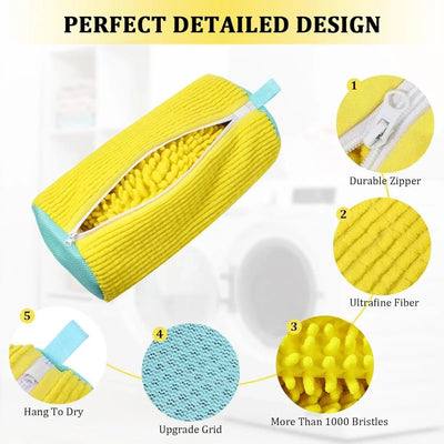 👟 Washable Shoe Laundry Bag 🧼