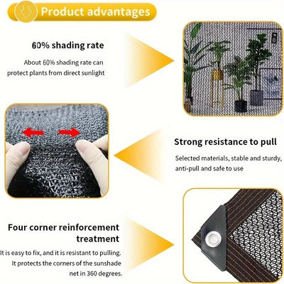 🌞80% UV Shade Cloth – Heavy-Duty Net