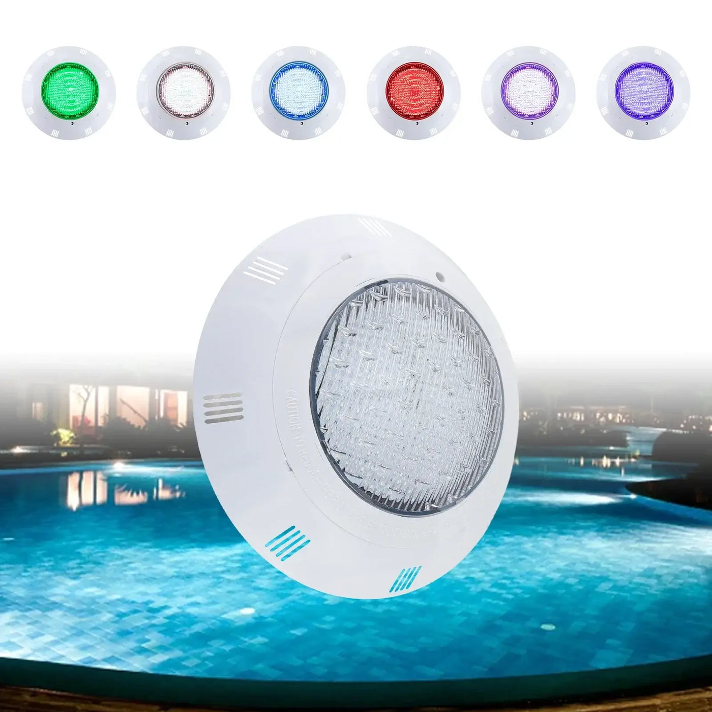 💡 RGB Pool Light IP68 | 7 Colors
