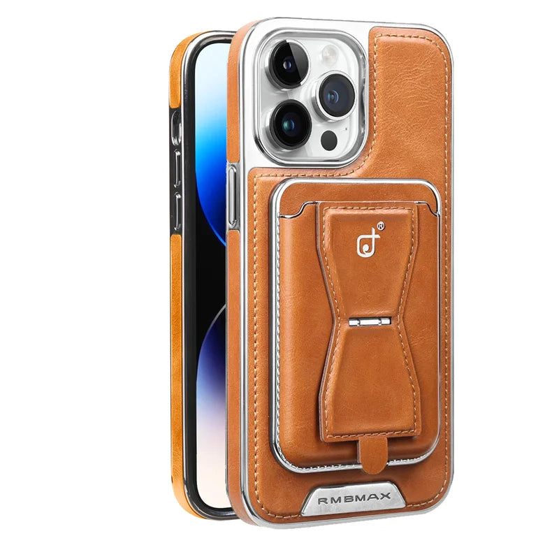 📱 Luxury Wallet Case for iPhone