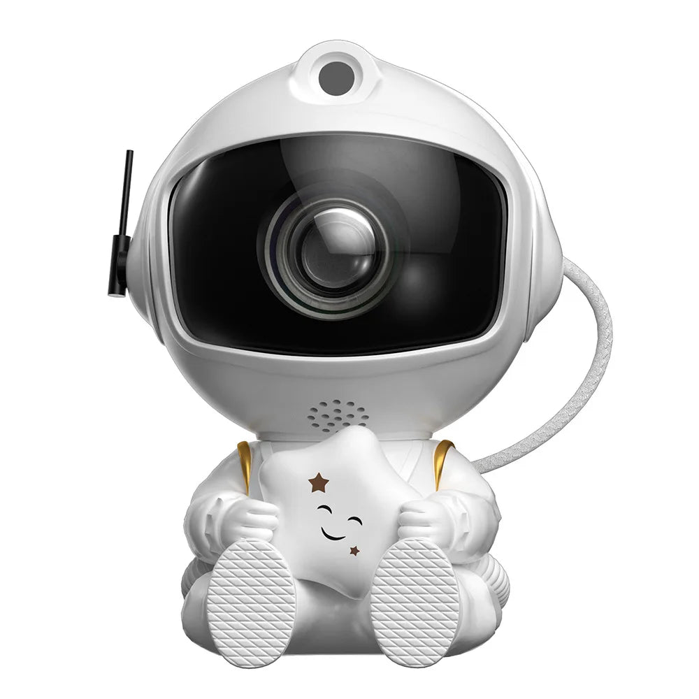 Astronaut Galaxy Projector Night Light – LED Starry Sky & Nebula Lamp for Bedroom, Kids & Home Decor