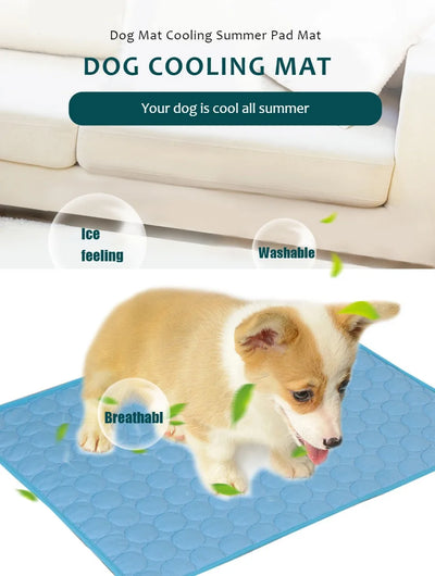 🐶❄️ Dog Cooling Mat – Summer Relief