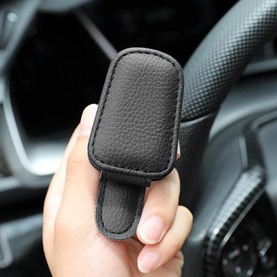 🕶️ Car Visor Clip – Glasses & Cards Holder