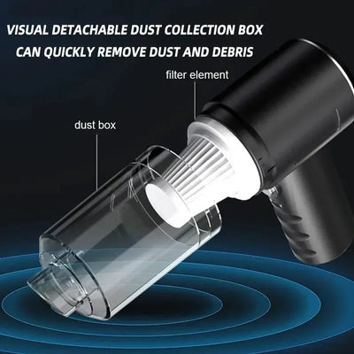 🚗 120W Cordless Car Vacuum Cleaner 💨