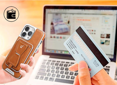 📱 Luxury Wallet Case for iPhone
