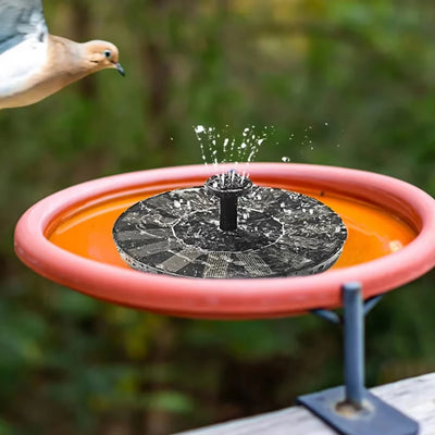🌞 Solar Fountain for Bird Bath & Pond
