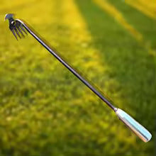 Manual Hand Weeder Tool – Long Handle Weed Digger for Lawn & Garden