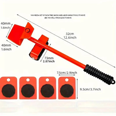 💪 Heavy Duty Furniture Mover Set – 440lbs Lift Power