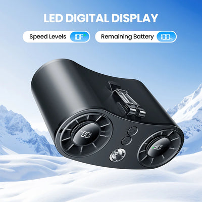 ColdSky Waist Fan 🔋❄️ | 10-Speed Cool