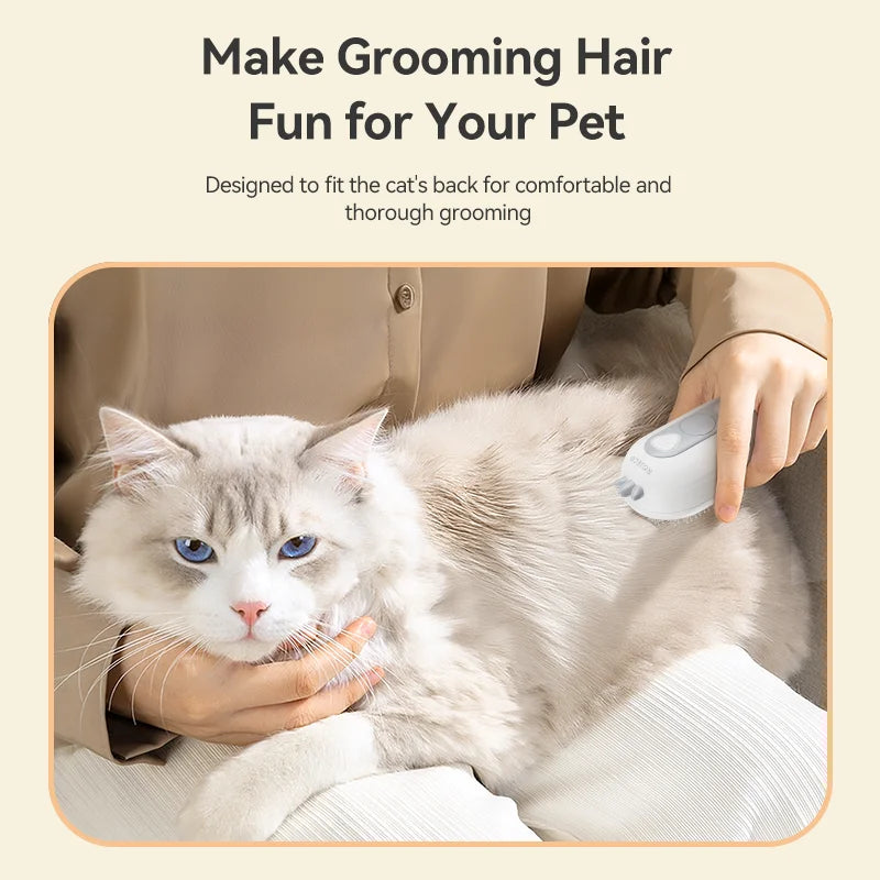 🐾 Pet Steam Comb – Shed & Shine Tool